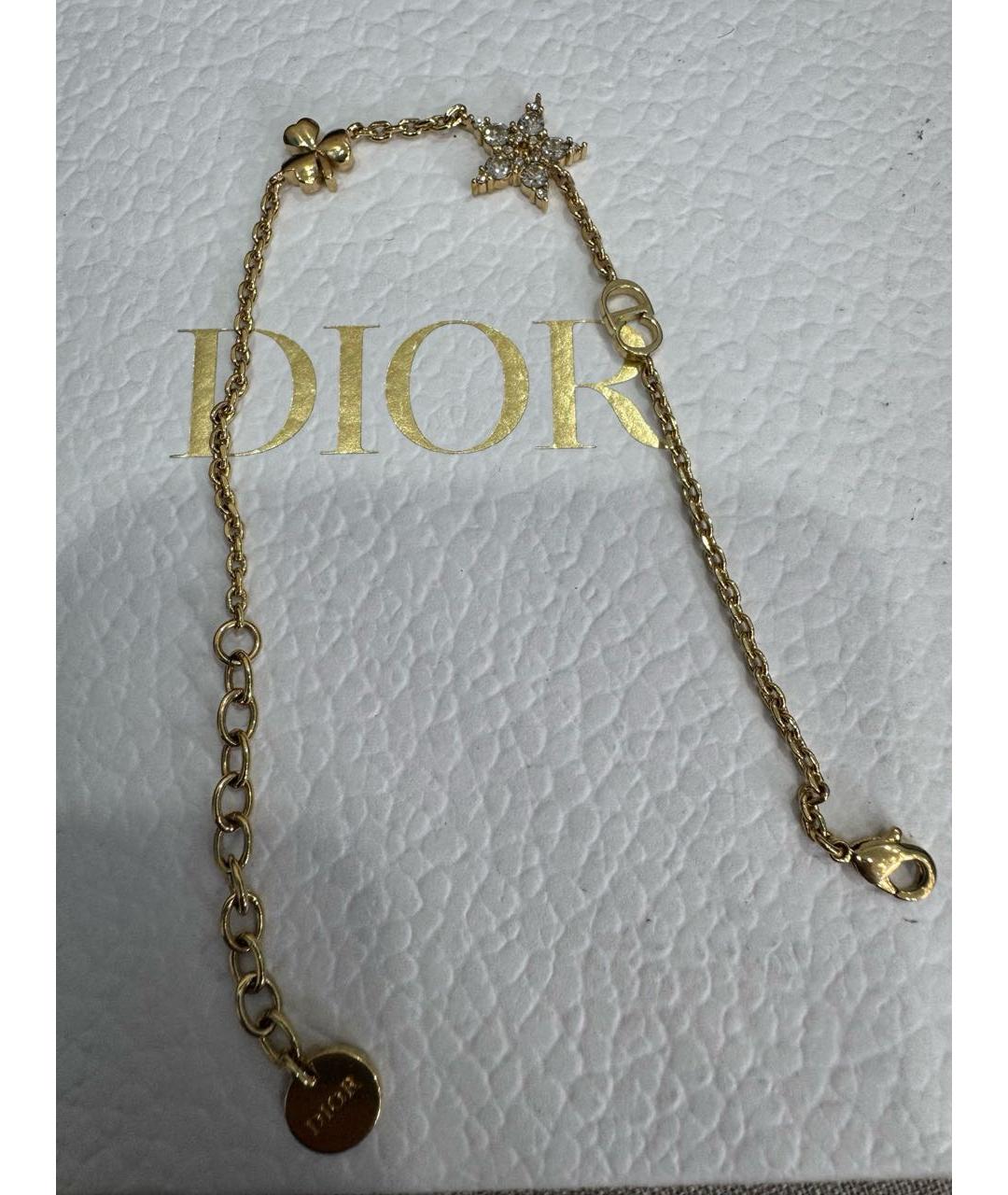 CHRISTIAN DIOR Золотой браслет, фото 2