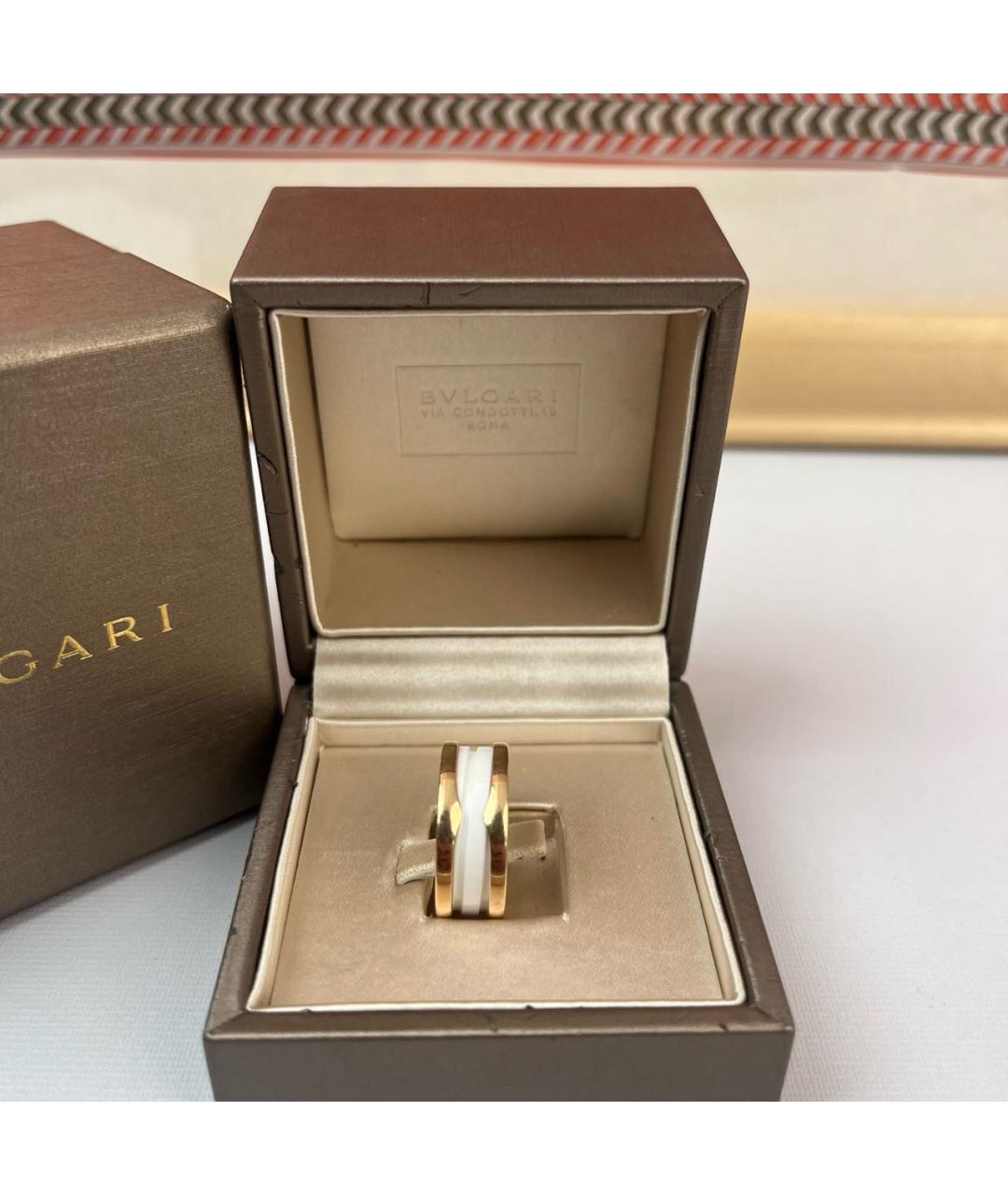 BVLGARI Золотое кольцо из розового золота, фото 2
