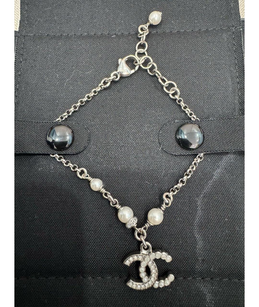 CHANEL Серебряный браслет, фото 2
