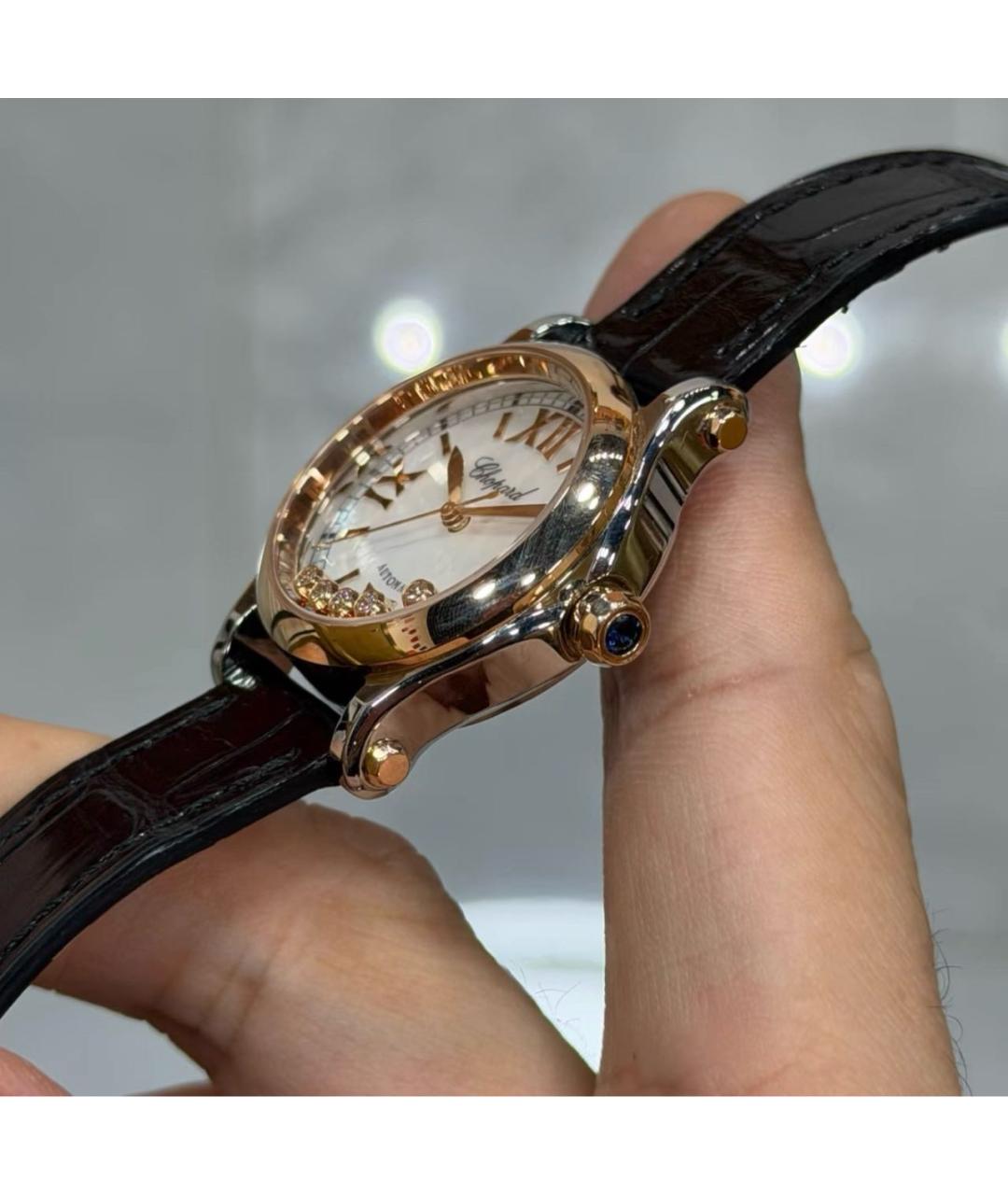 CHOPARD Золотые часы из розового золота, фото 4