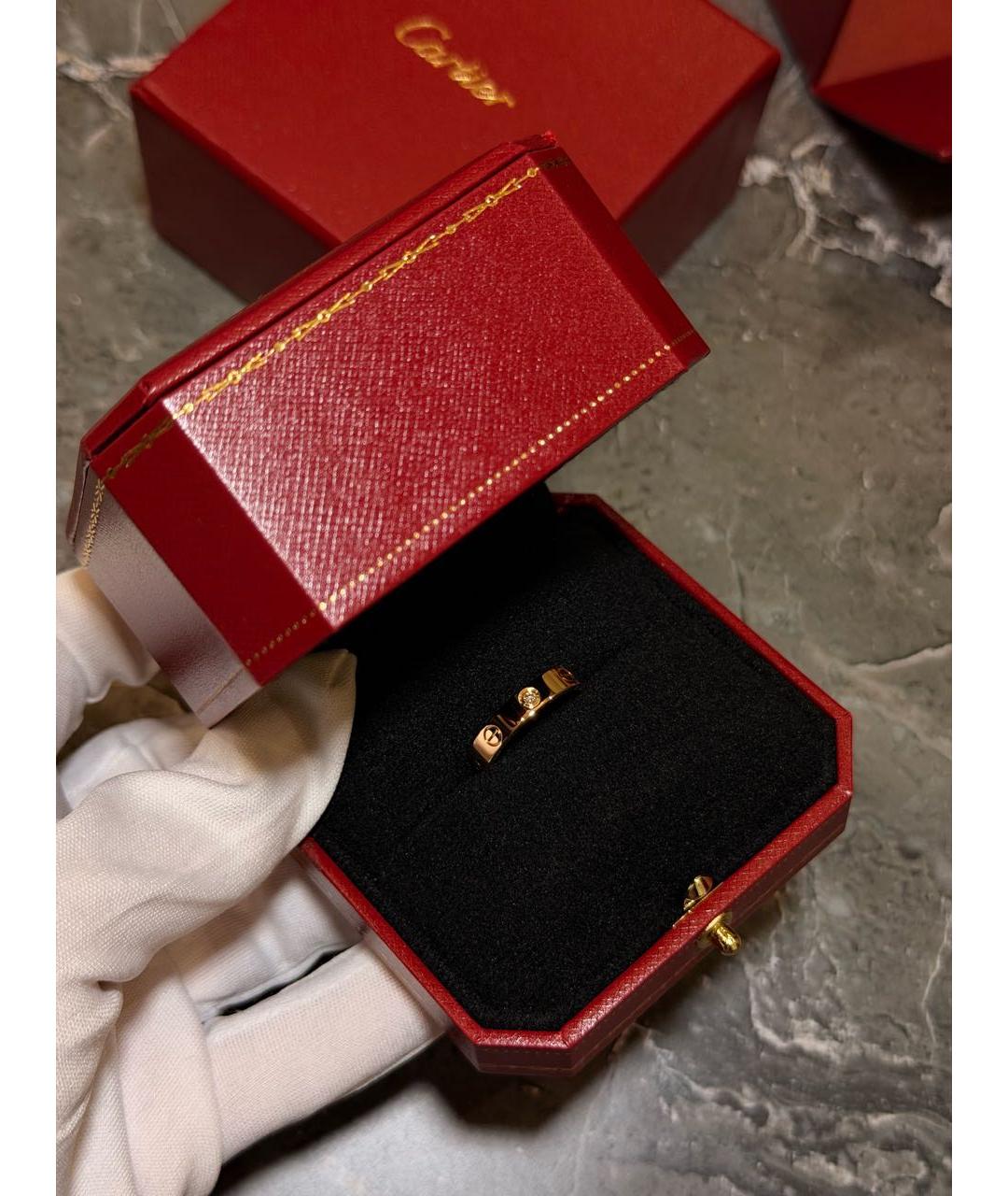 CARTIER Золотое кольцо из розового золота, фото 6