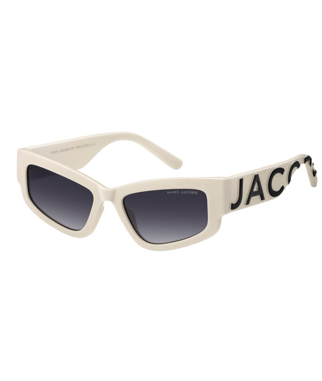 MARC JACOBS Белые пластиковые солнцезащитные очки, фото 9