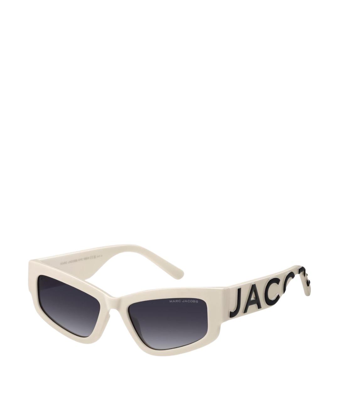 MARC JACOBS Белые пластиковые солнцезащитные очки, фото 1