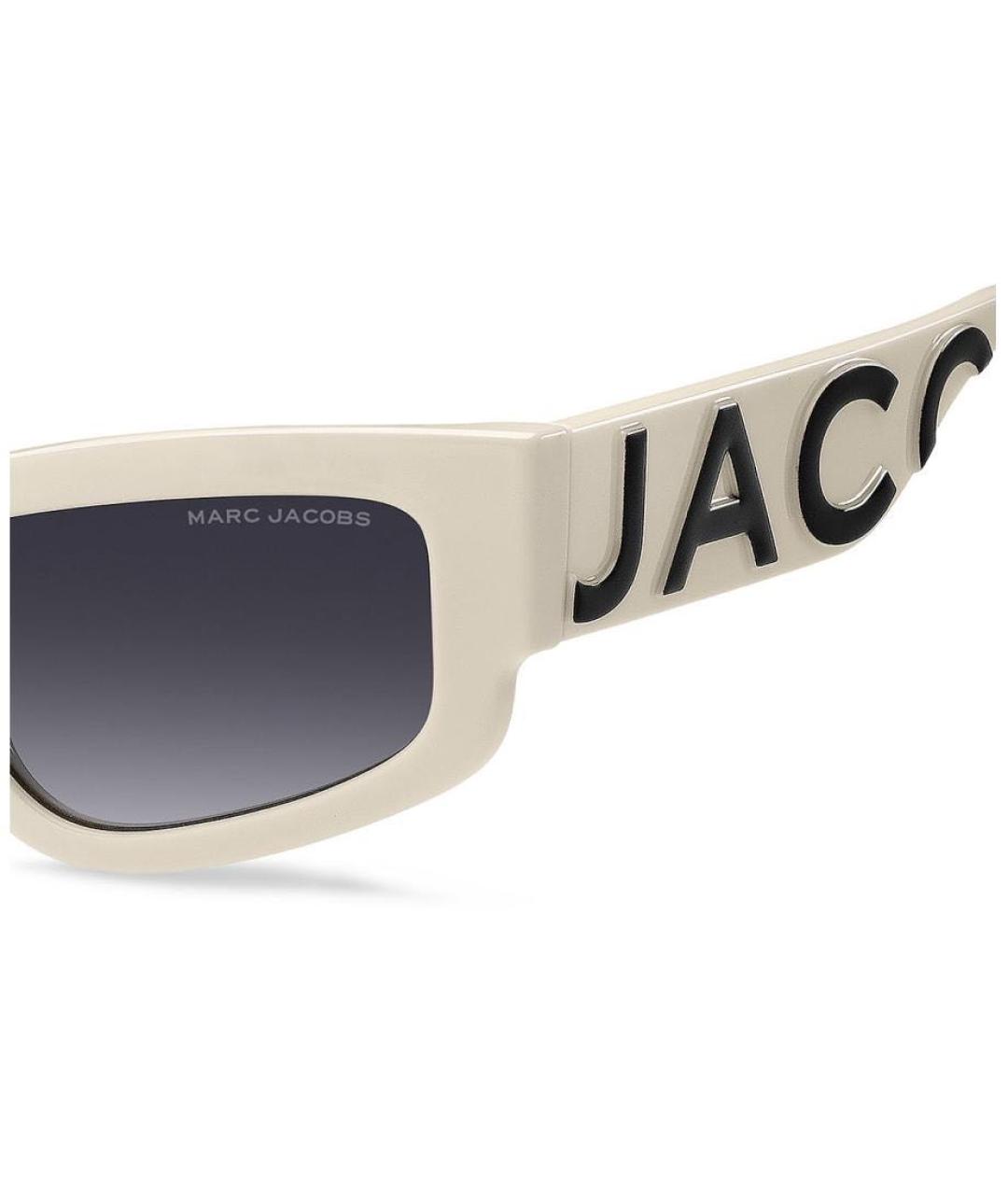 MARC JACOBS Белые пластиковые солнцезащитные очки, фото 3