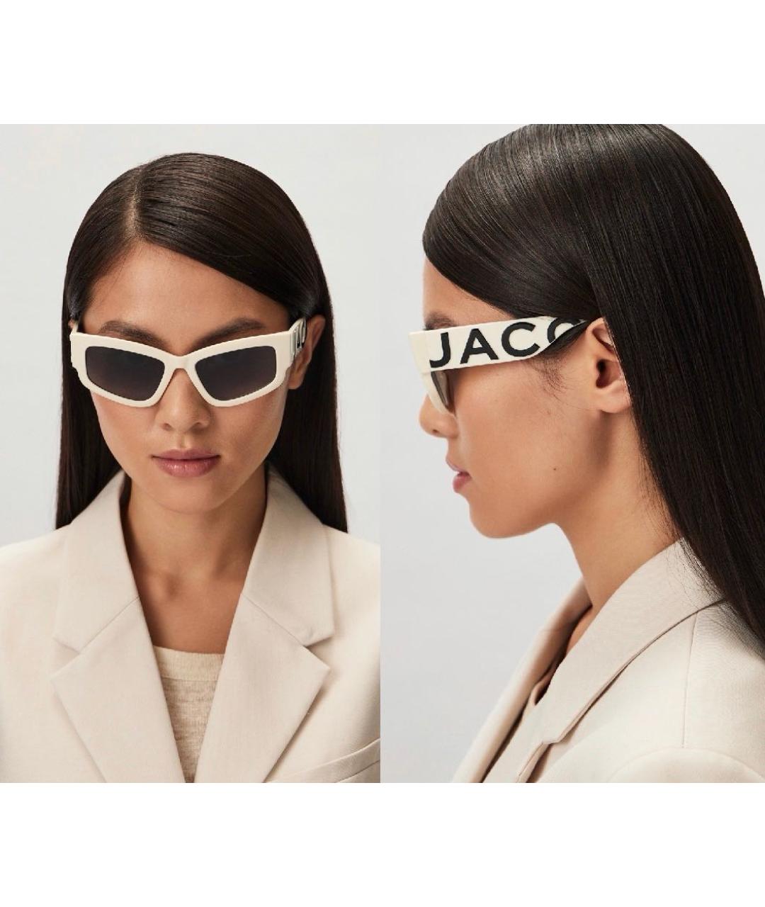 MARC JACOBS Белые пластиковые солнцезащитные очки, фото 6