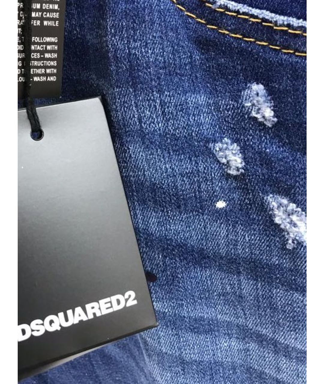 DSQUARED2 Прямые джинсы, фото 4