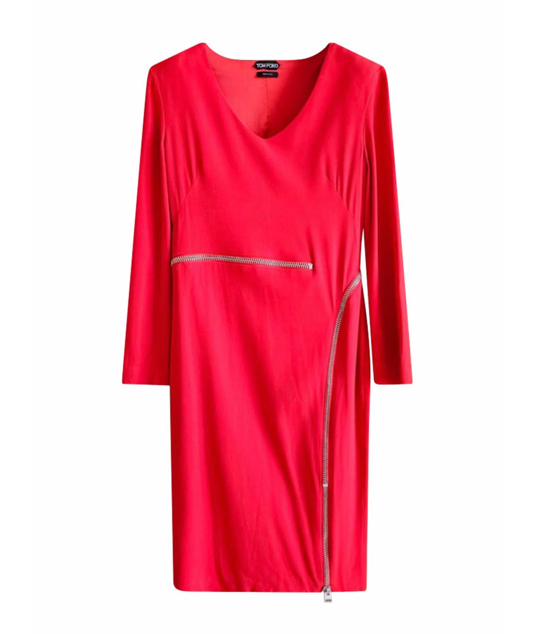 TOM FORD Красное платье, фото 1