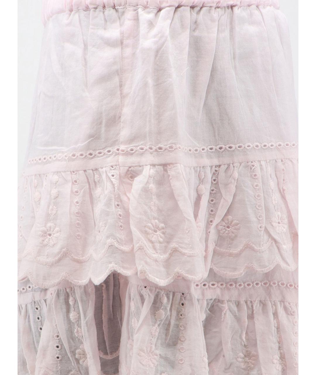 ISABEL MARANT ETOILE Розовые хлопковые шорты, фото 3
