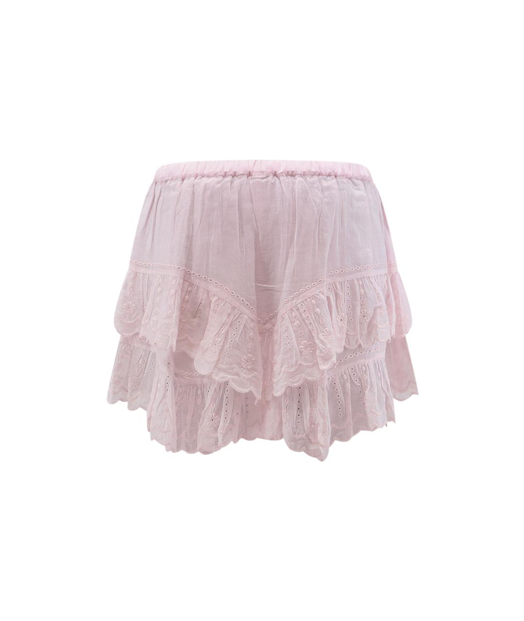 ISABEL MARANT ETOILE Розовые хлопковые шорты, фото 2