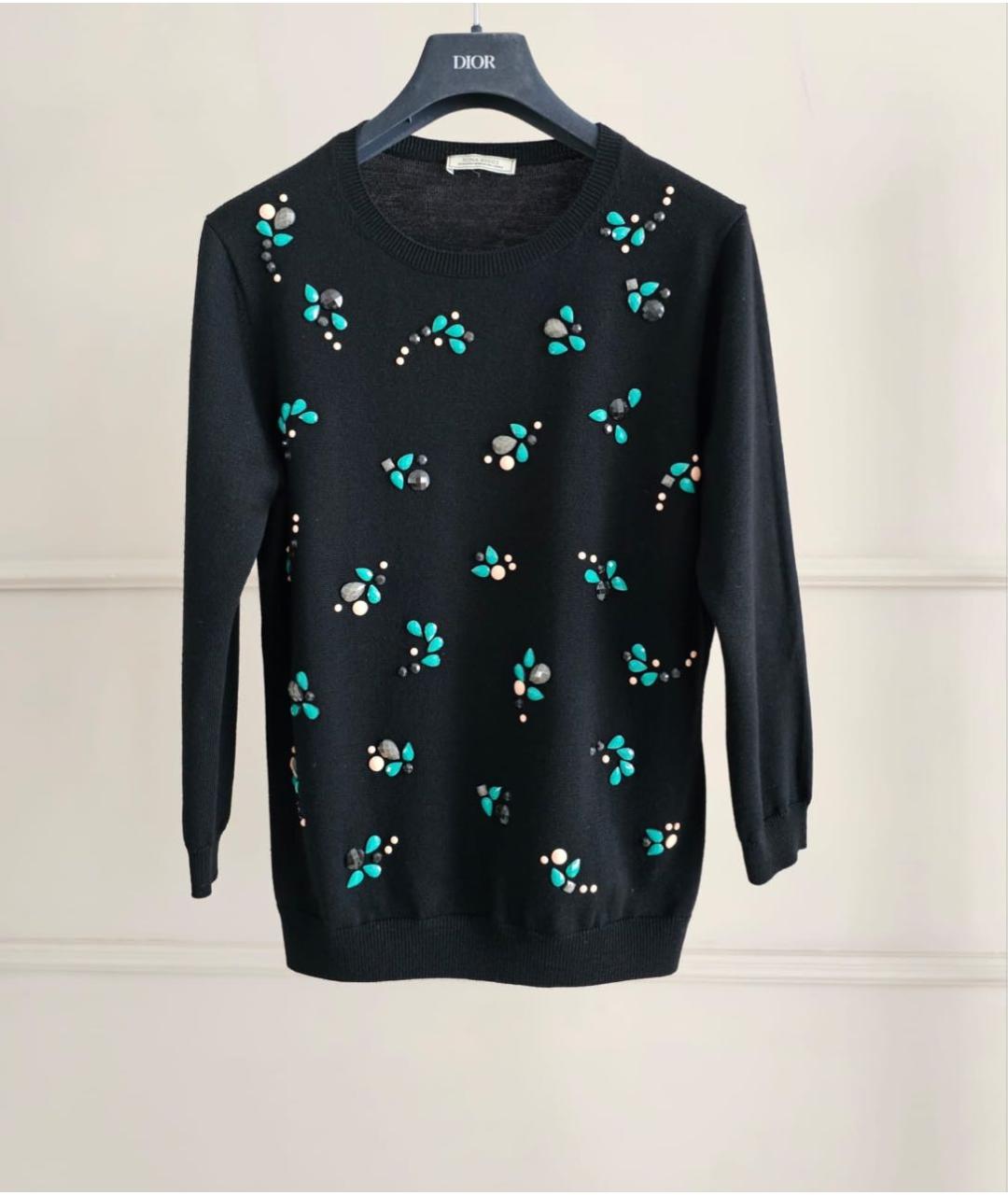 NINA RICCI Черный джемпер / свитер, фото 9
