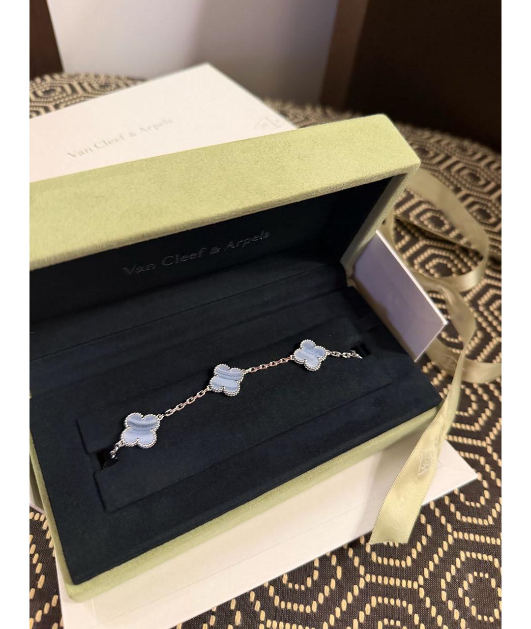 VAN CLEEF & ARPELS Белый браслет из белого золота, фото 3