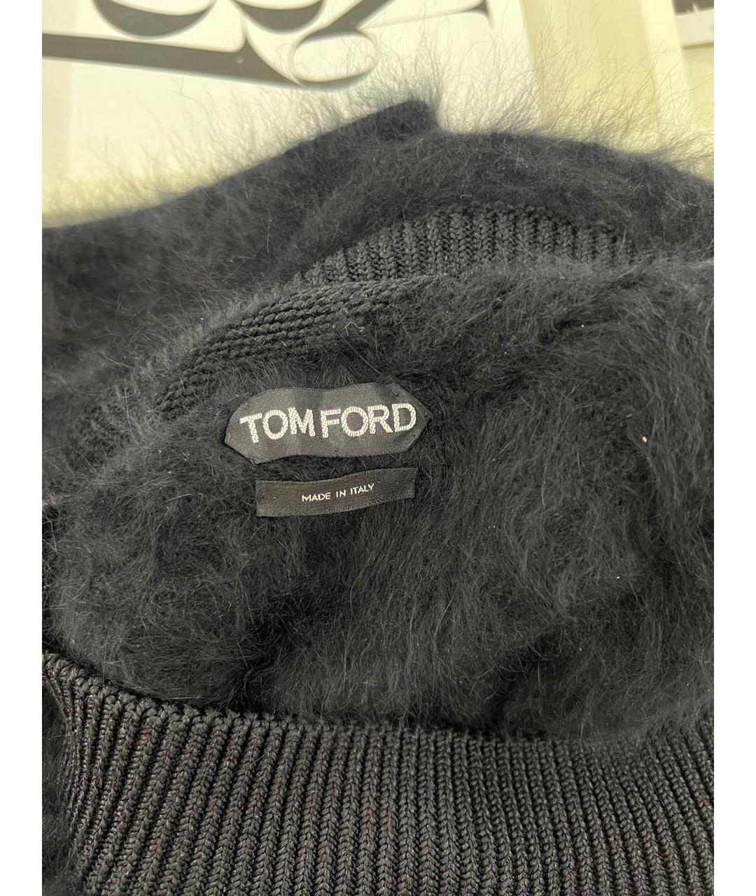 TOM FORD Черный джемпер / свитер, фото 4