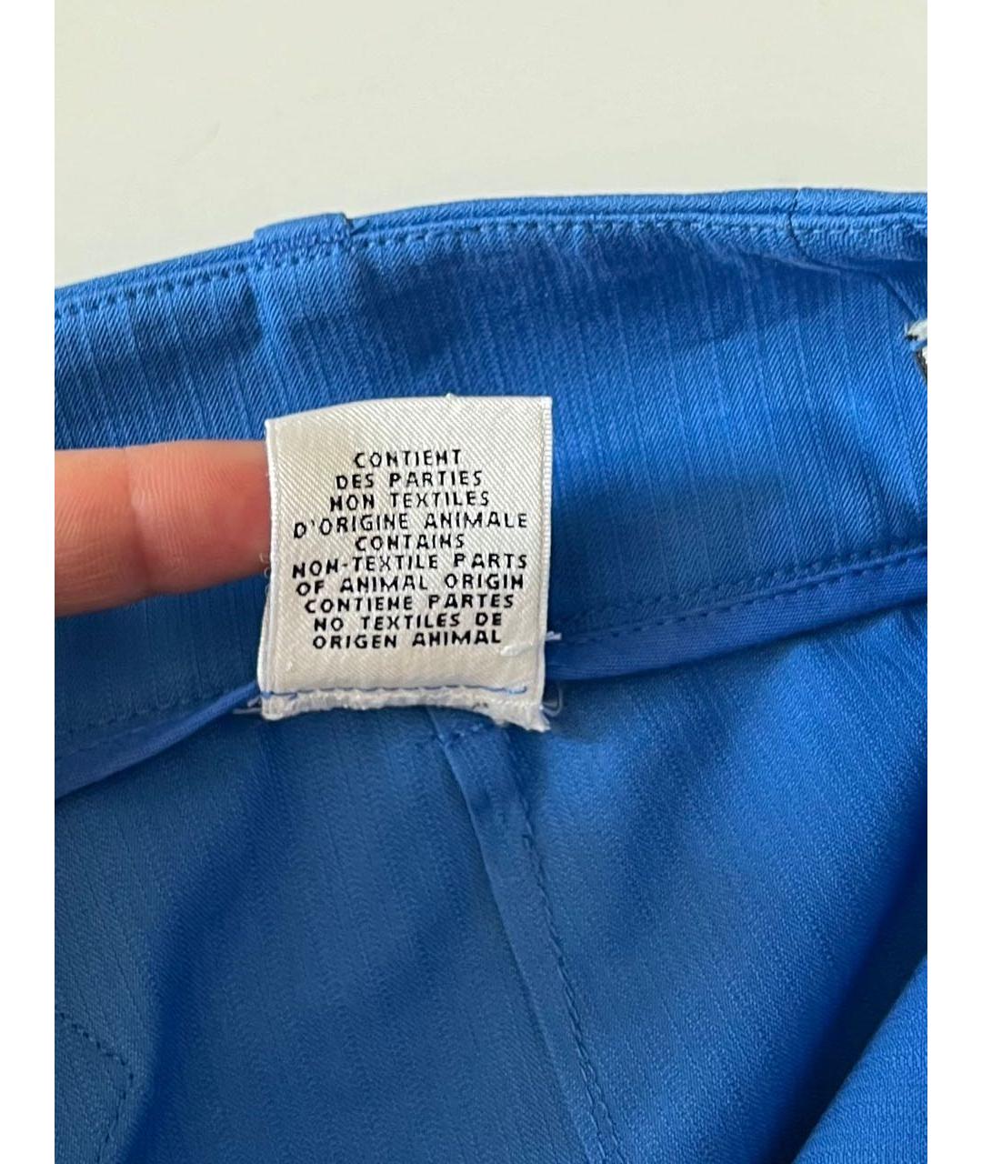 HERMES Синие хлопковые шорты, фото 5