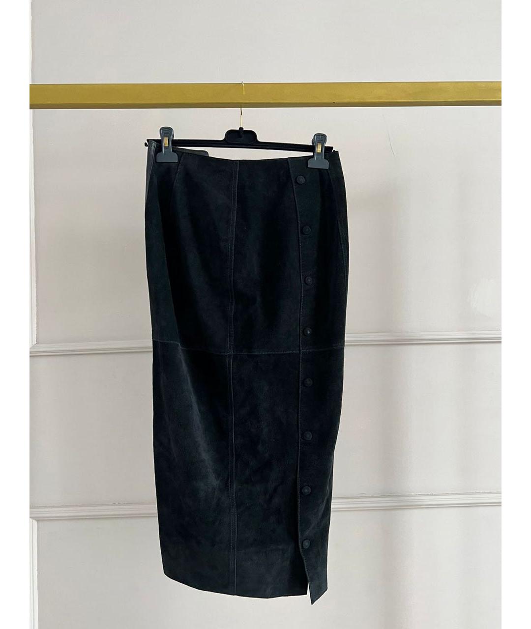 TOM FORD Черная юбка миди, фото 2