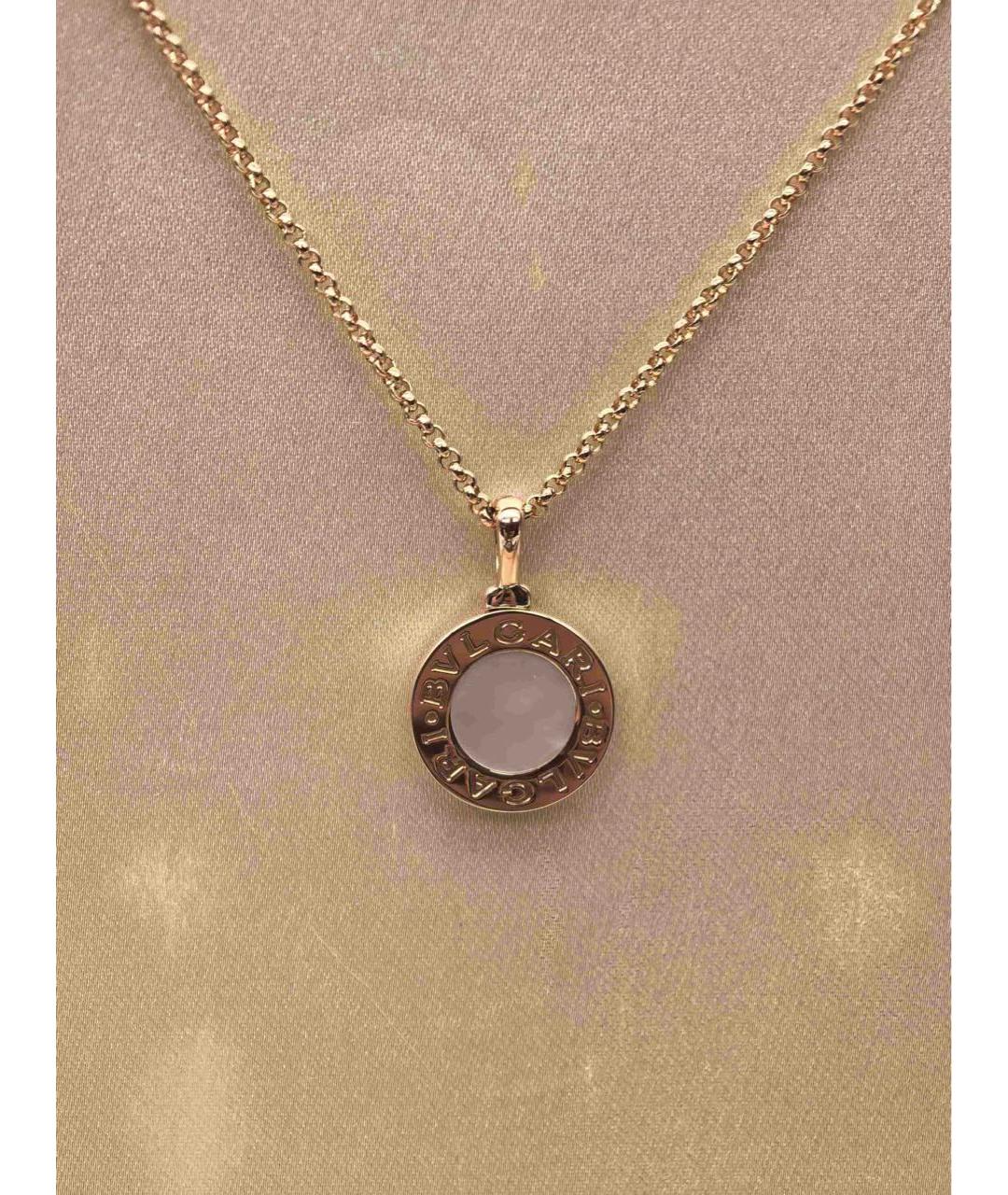 BVLGARI Золотое колье из розового золота, фото 3