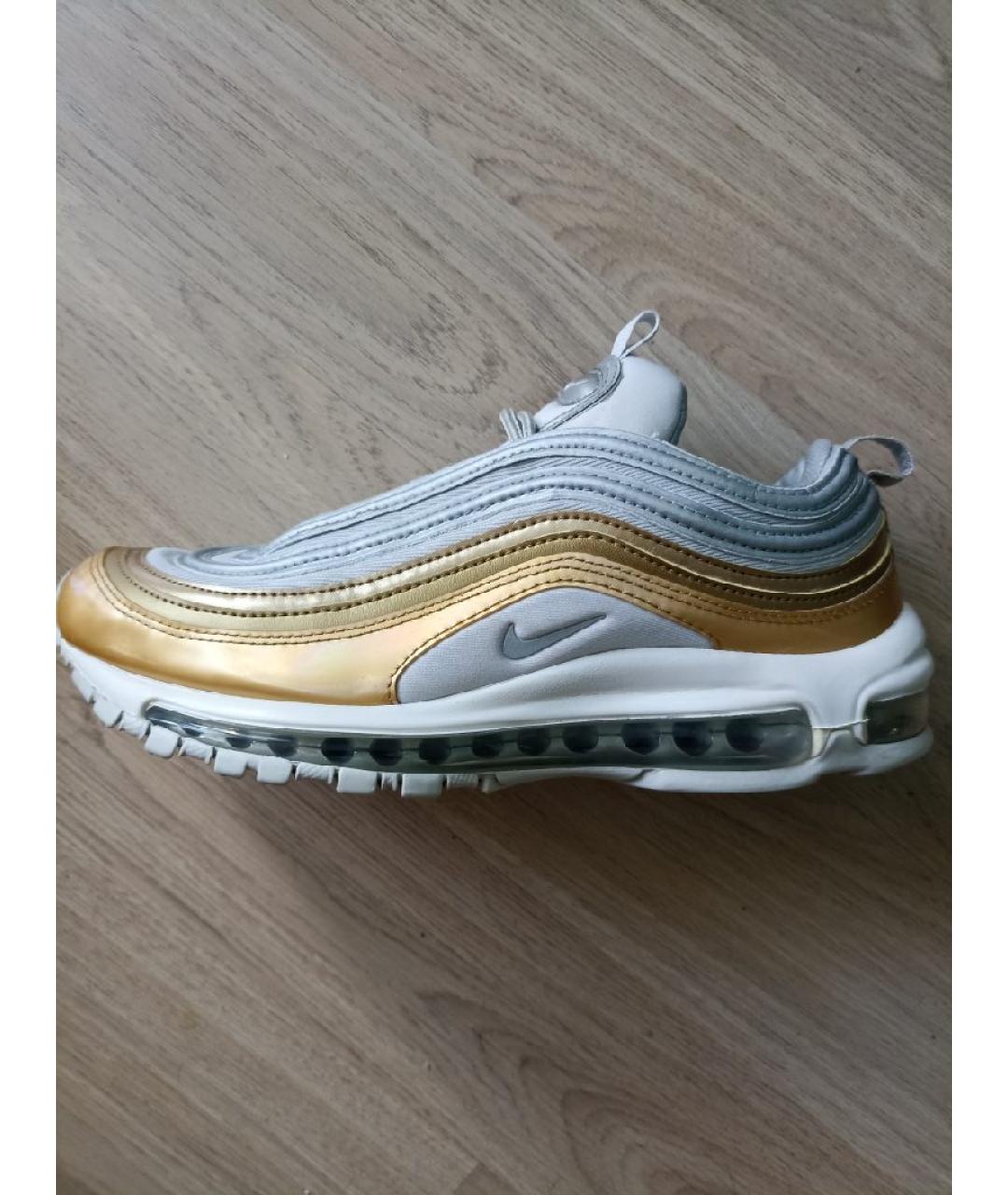 NIKE Серебряные кроссовки, фото 5