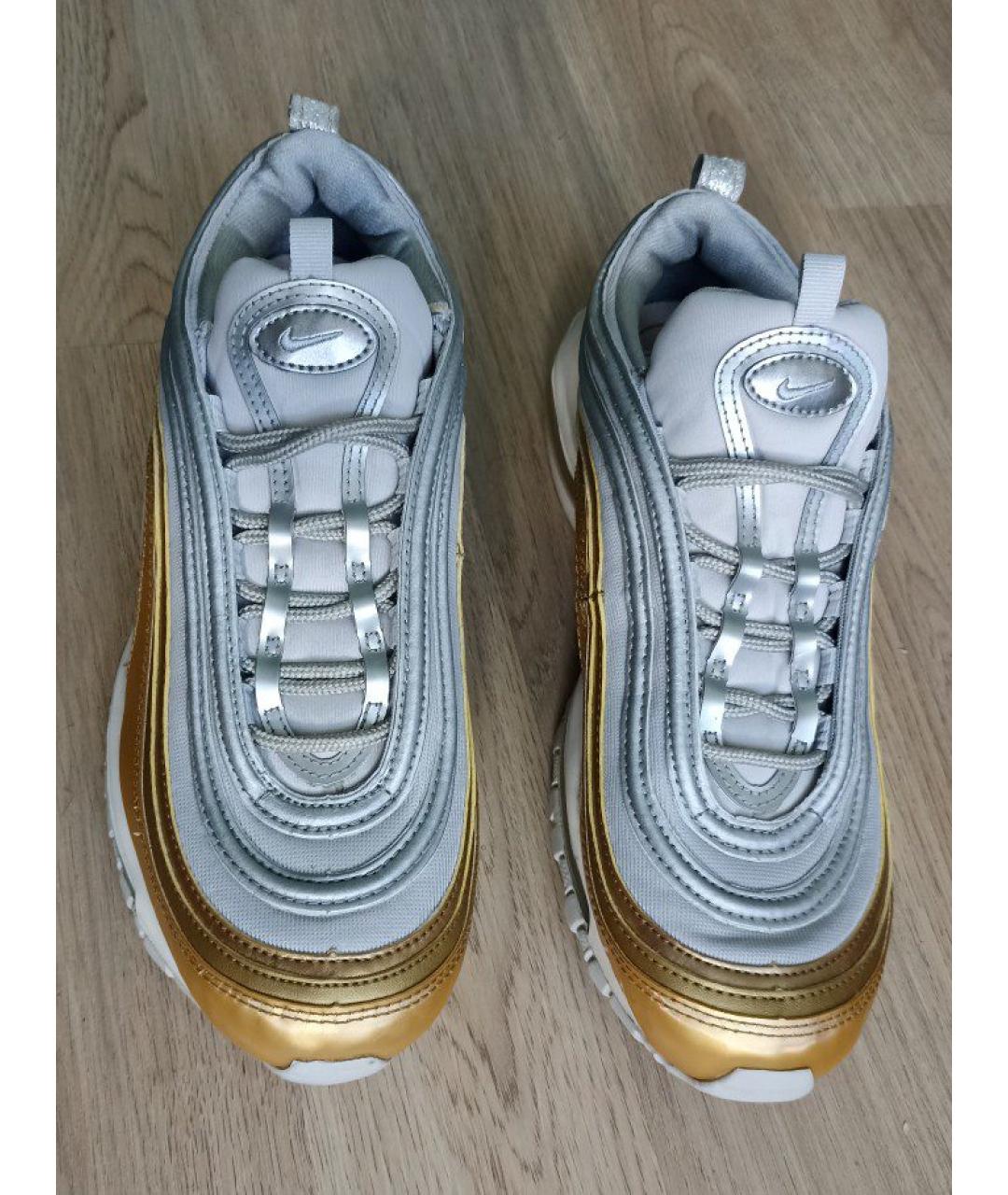 NIKE Серебряные кроссовки, фото 2