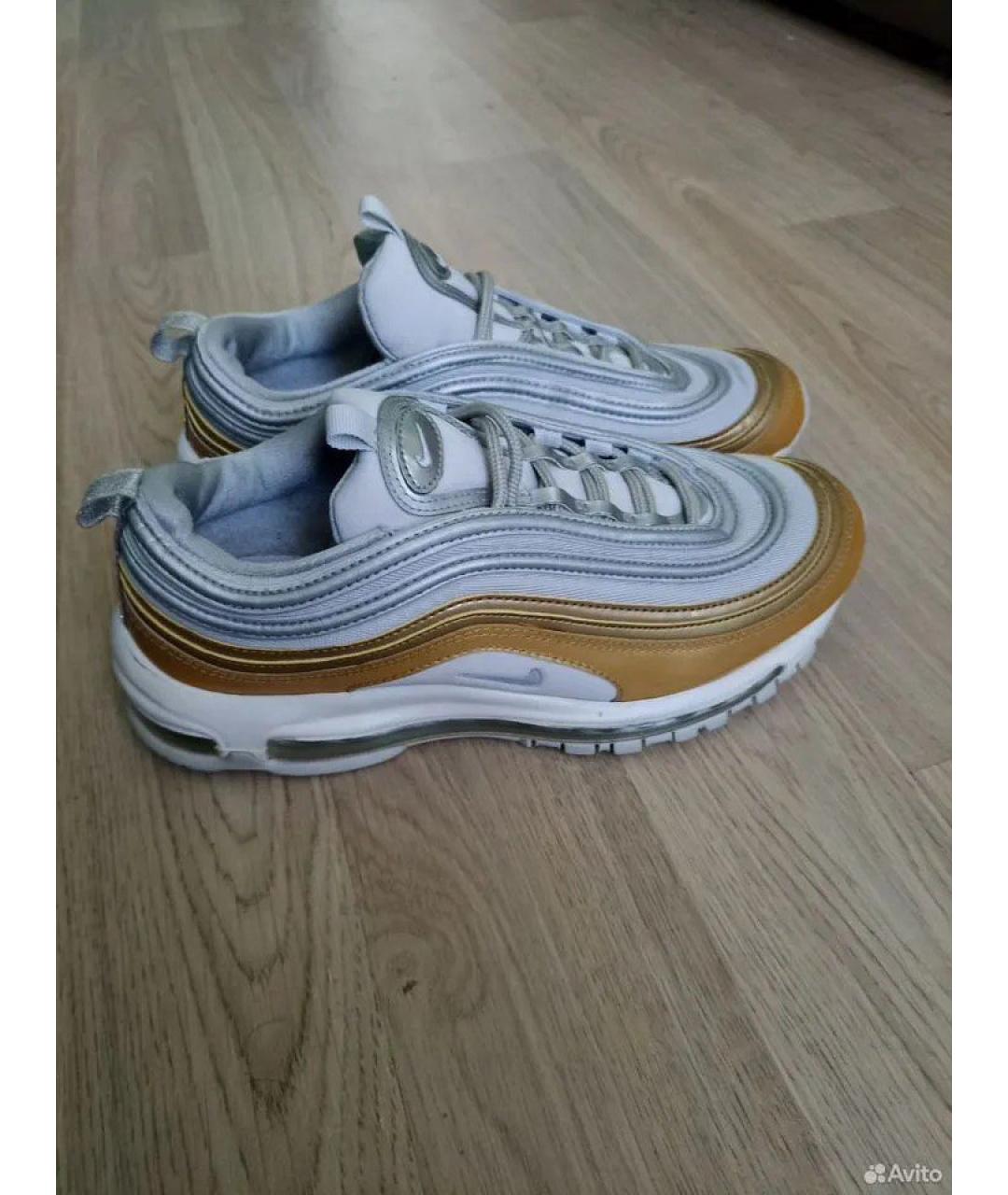NIKE Серебряные кроссовки, фото 4