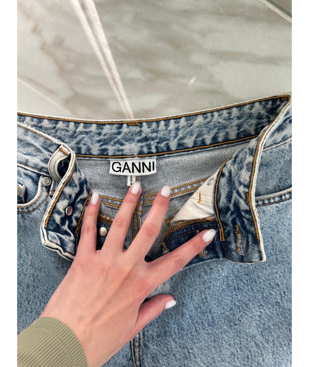 GANNI Джинсы слим, фото 3