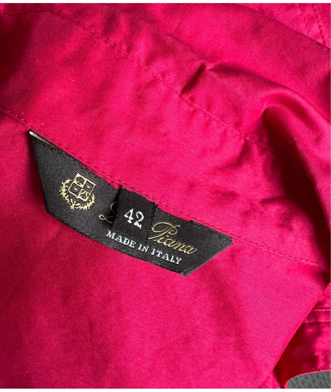 LORO PIANA Красная рубашка, фото 4