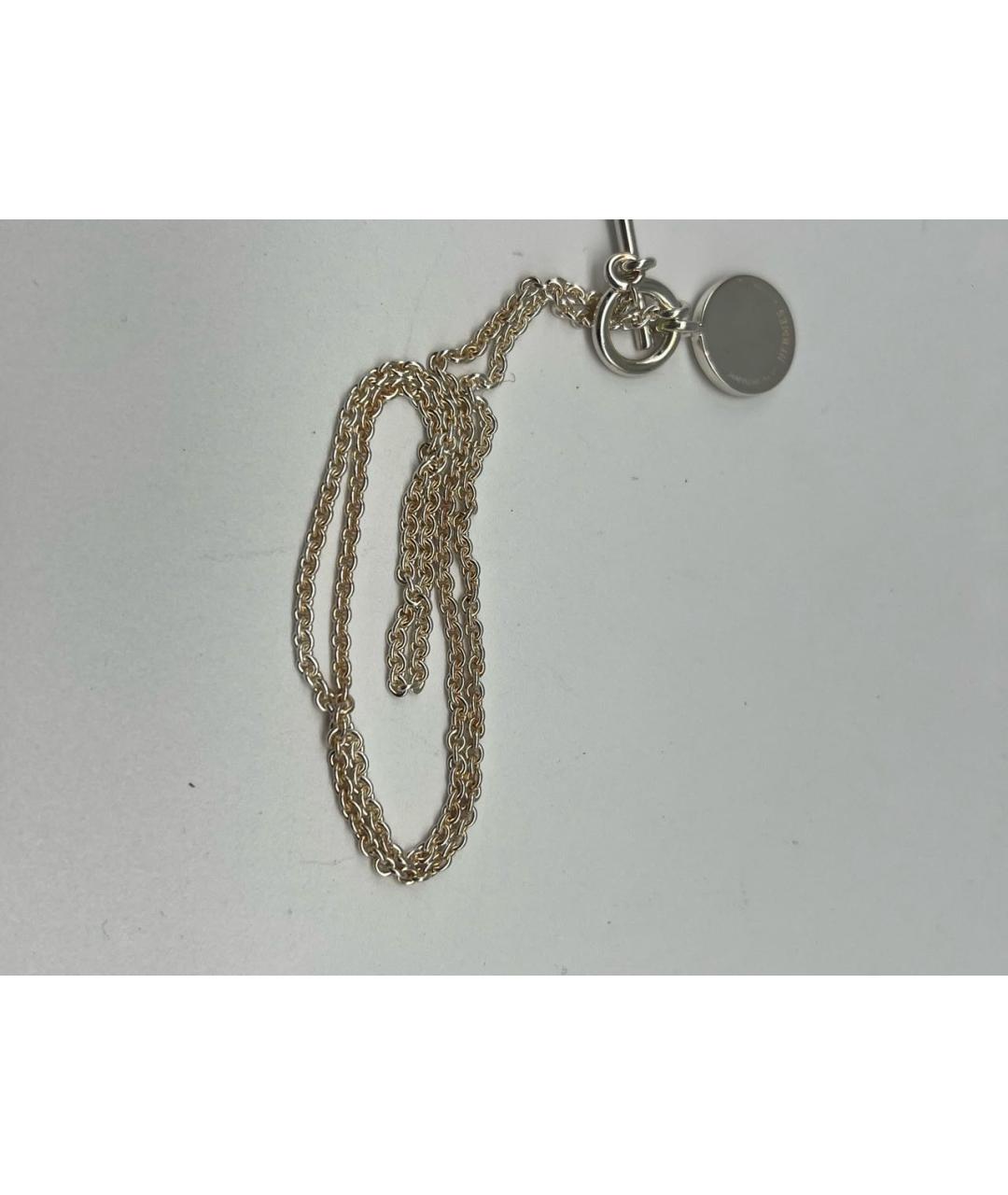 HERMES Серебряная подвеска, фото 4