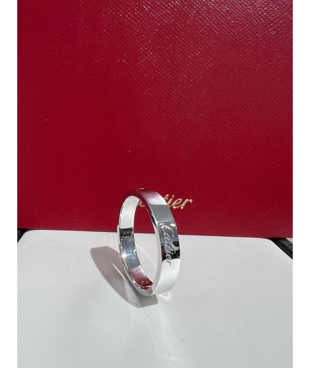 CARTIER Серебряное платиновое кольцо, фото 3