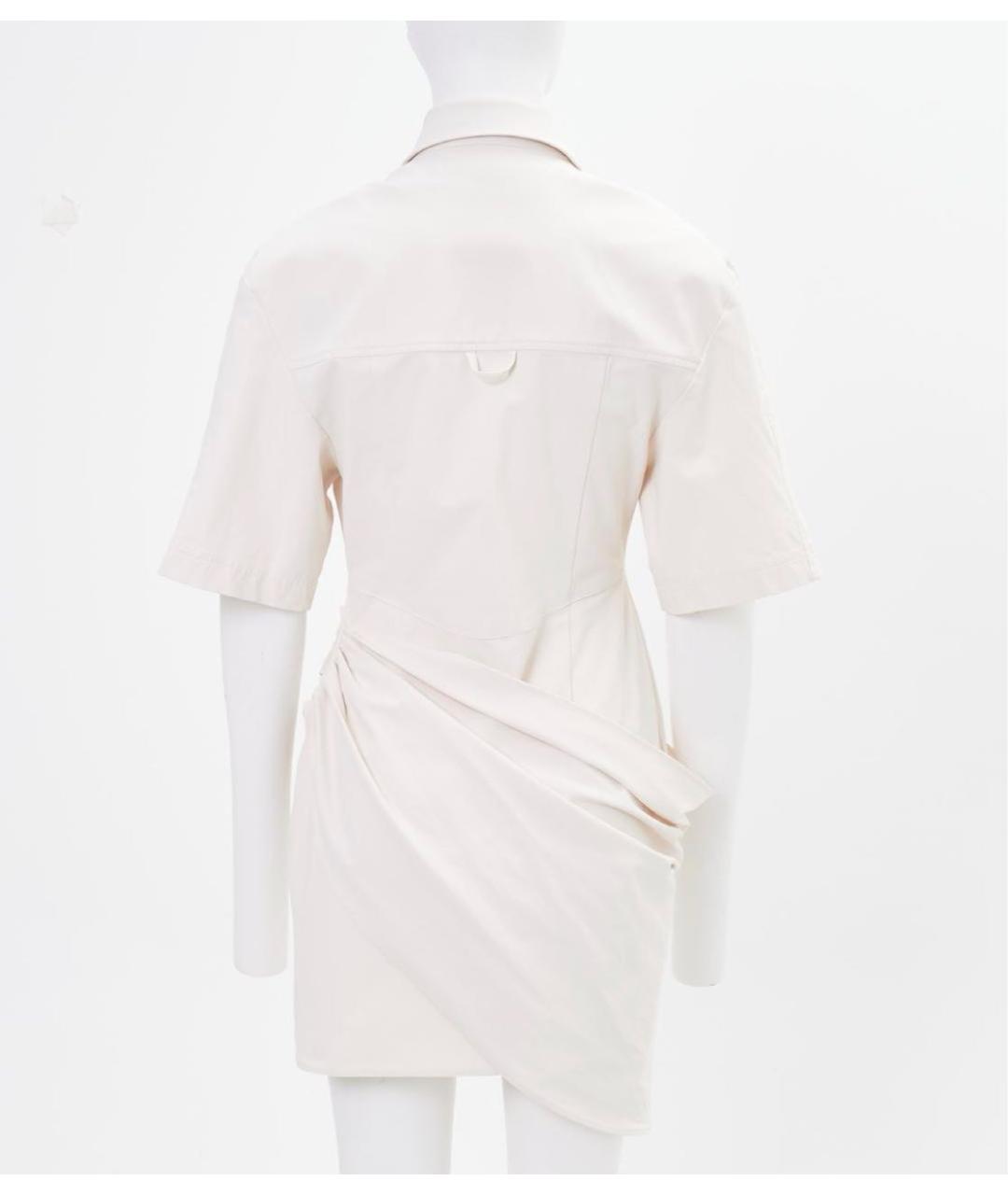 JACQUEMUS Бежевое повседневное платье, фото 2