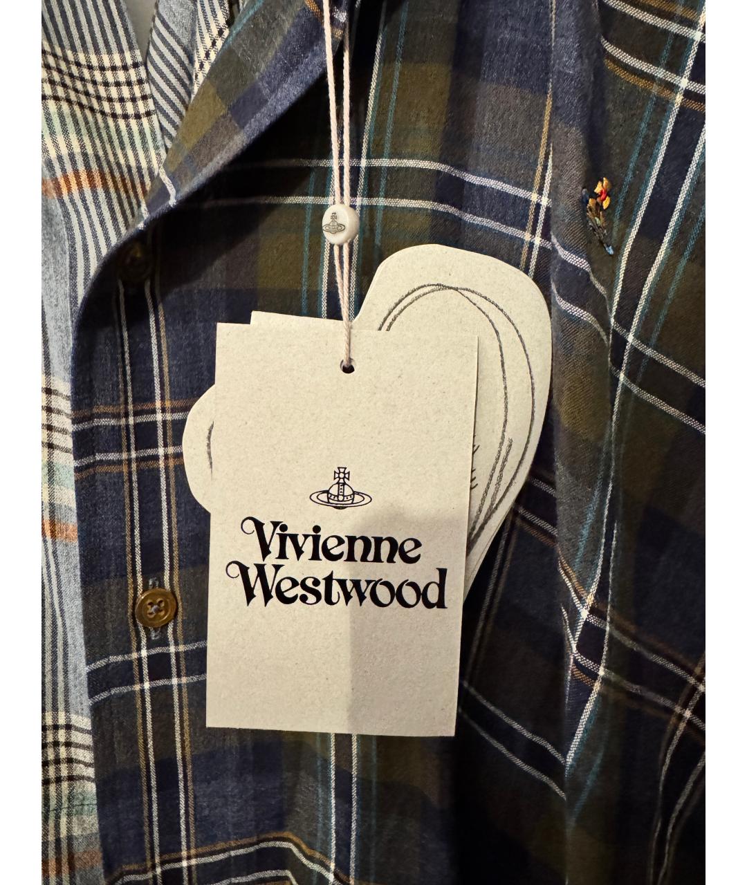 VIVIENNE WESTWOOD Мульти вискозная рубашка, фото 3
