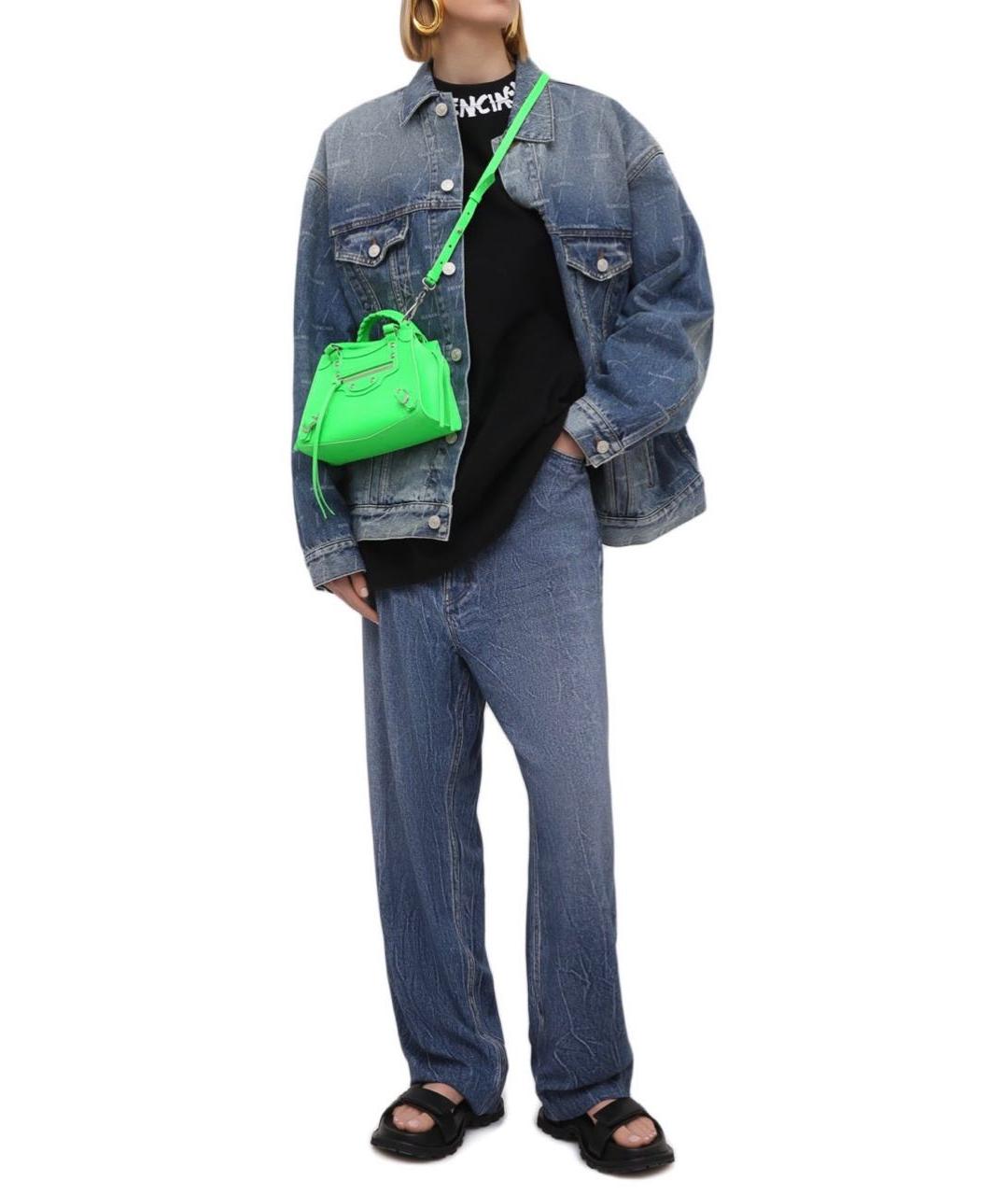BALENCIAGA Синяя куртка, фото 8