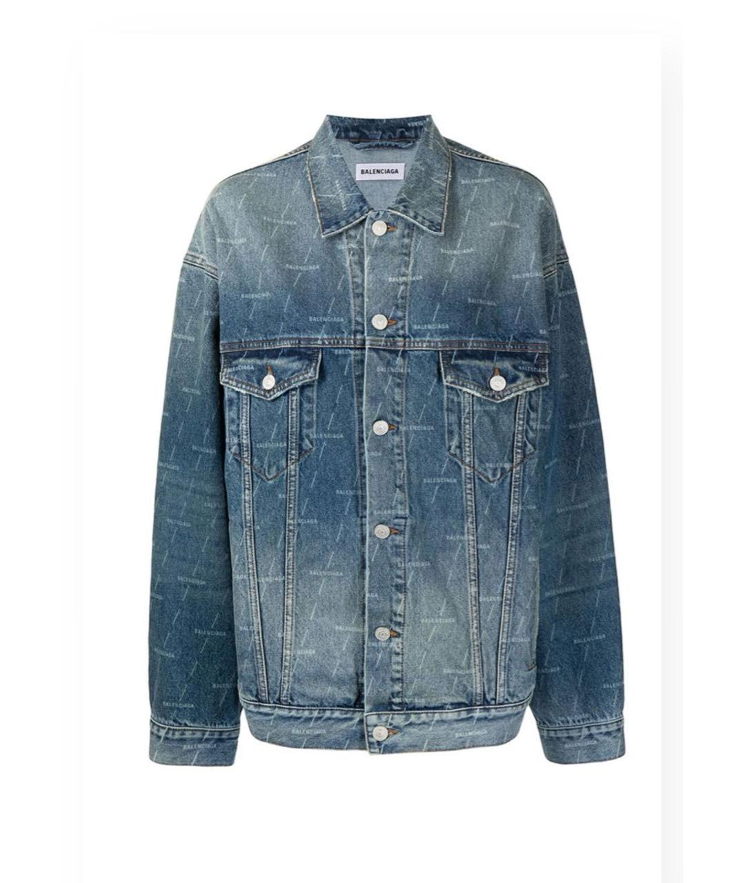 BALENCIAGA Синяя куртка, фото 9