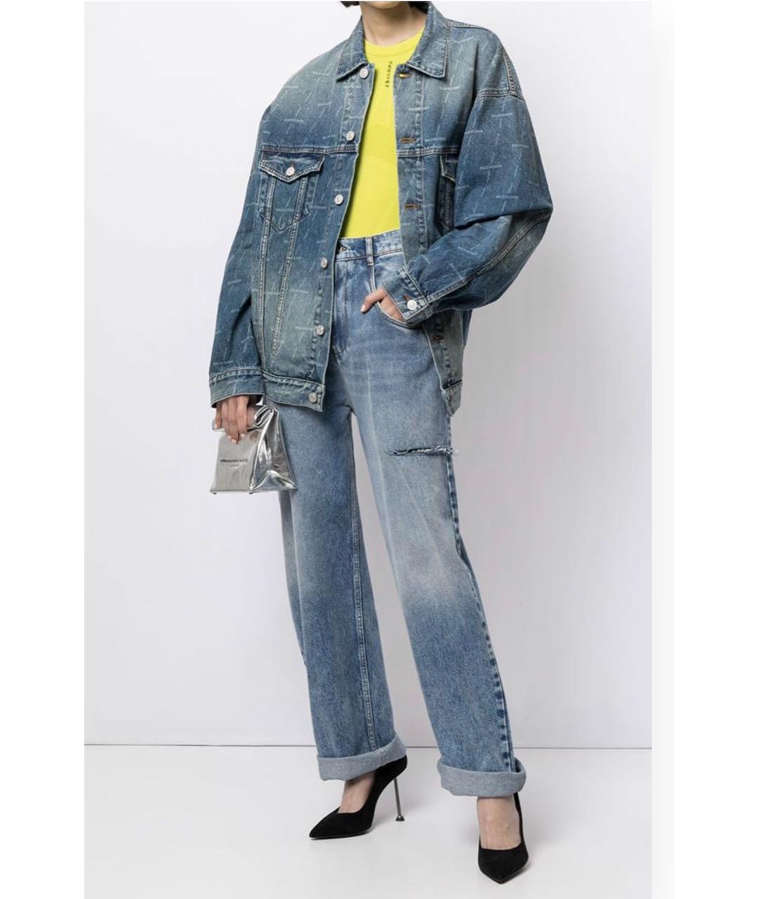 BALENCIAGA Синяя куртка, фото 7