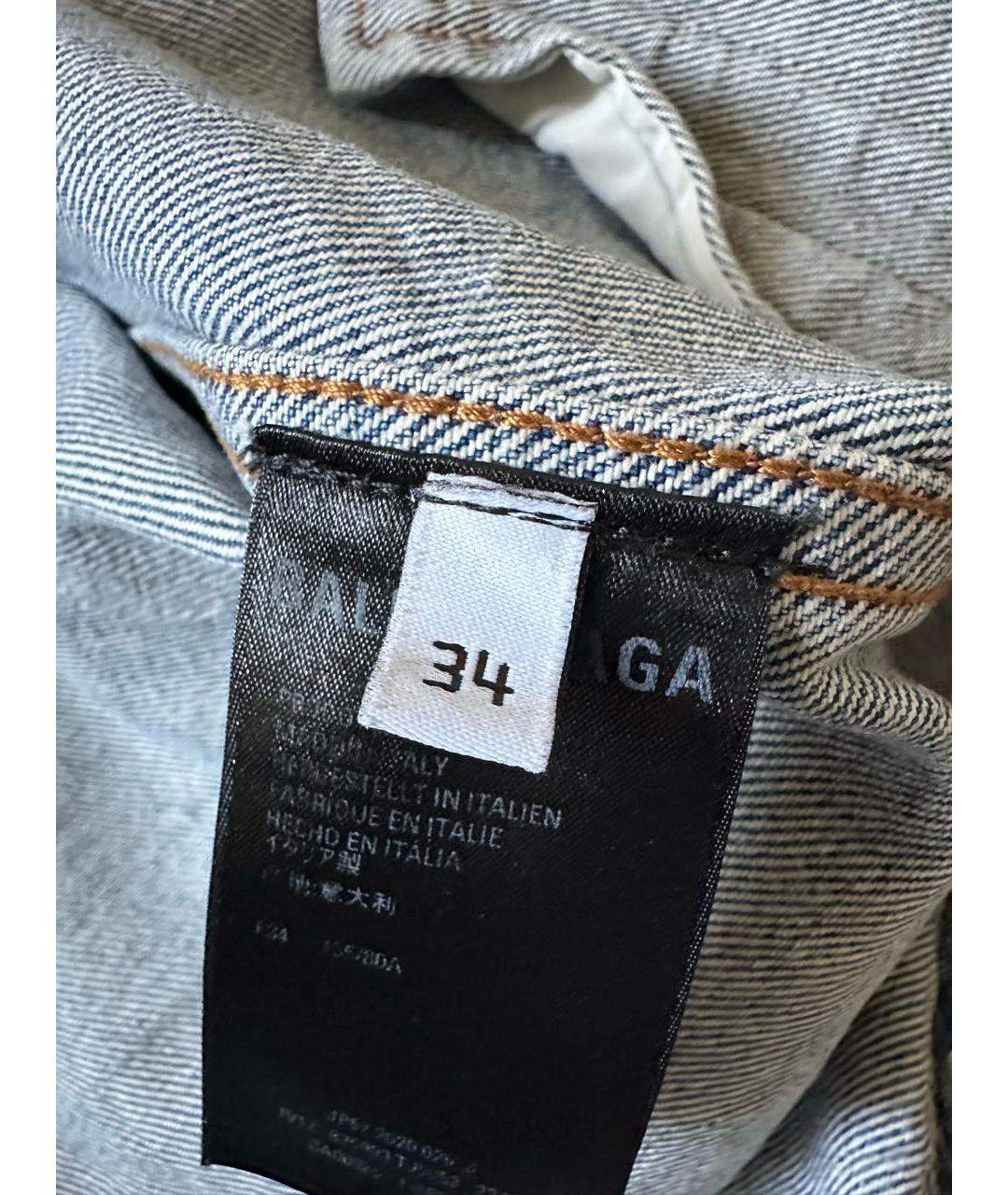 BALENCIAGA Синяя куртка, фото 5