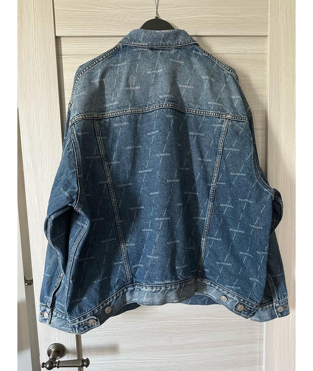 BALENCIAGA Синяя куртка, фото 3