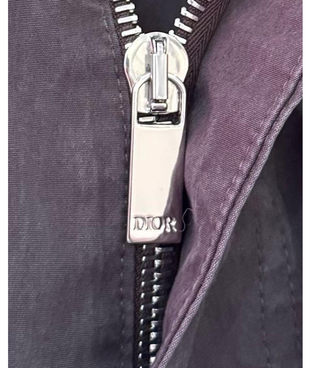 CHRISTIAN DIOR Антрацитовые хлопко-эластановые шорты, фото 4