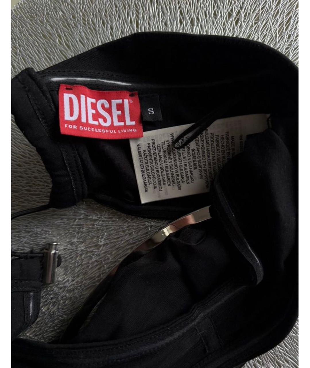 DIESEL Черная майка, фото 3