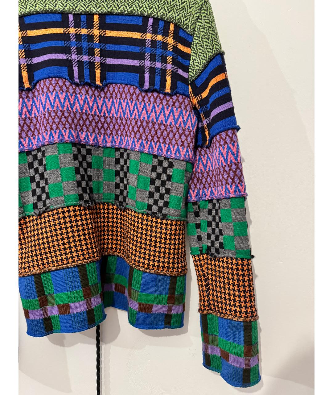 COMME DES GARÇONS Мульти шерстяной джемпер / свитер, фото 4