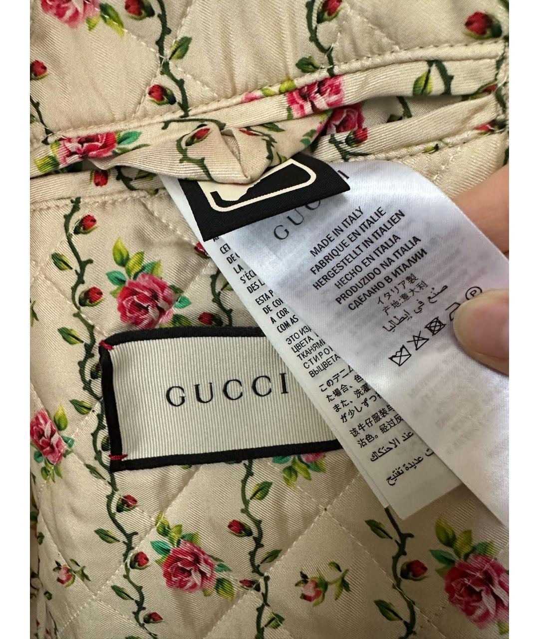 GUCCI Голубая куртка, фото 8
