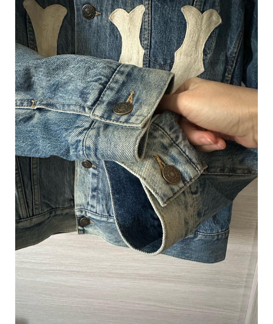 GUCCI Голубая куртка, фото 7