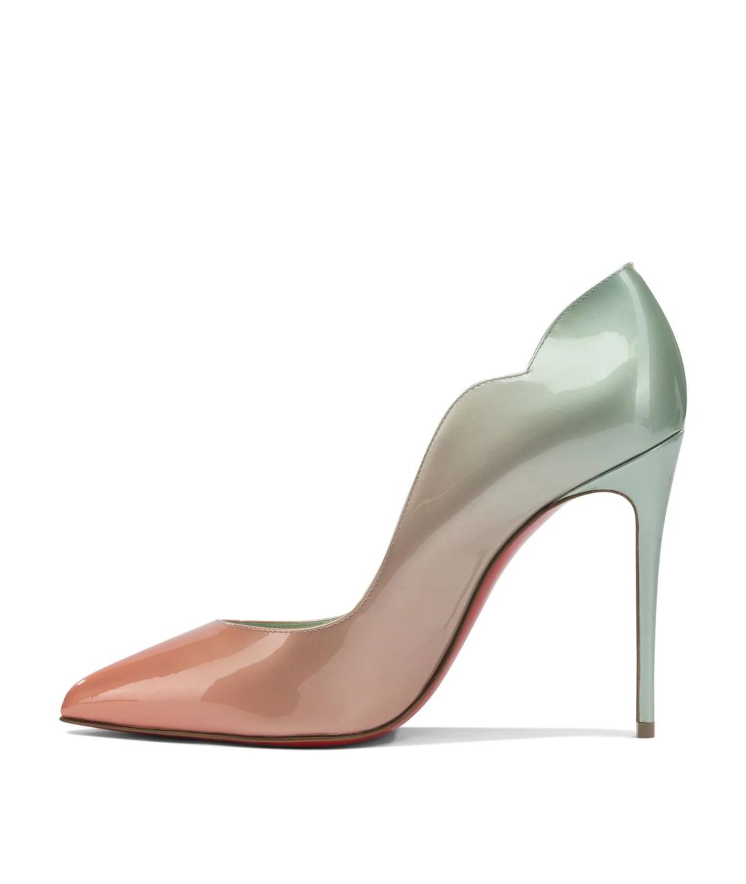 CHRISTIAN LOUBOUTIN Мульти кожаные туфли, фото 3