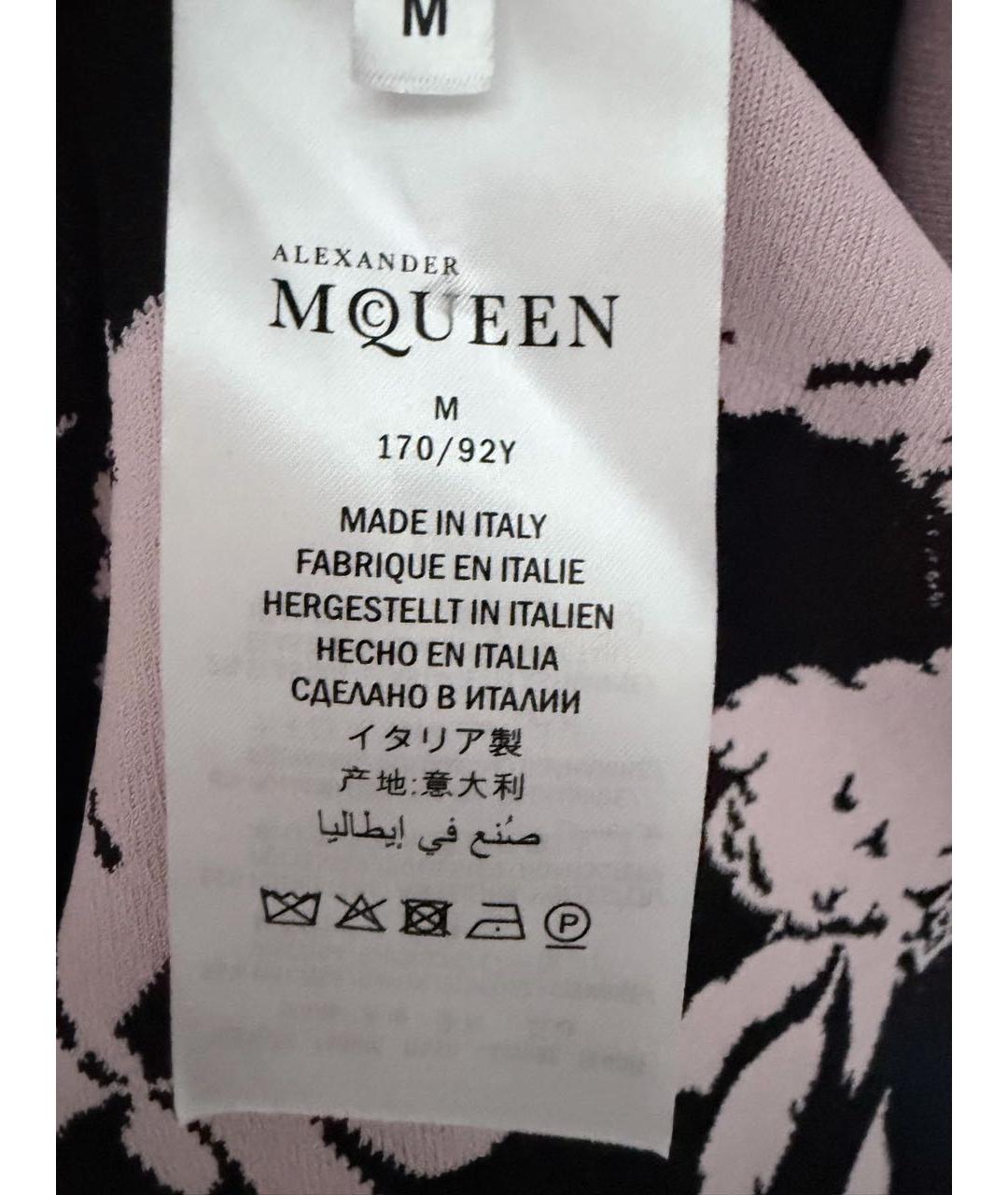 ALEXANDER MCQUEEN Мульти вискозное платье, фото 5