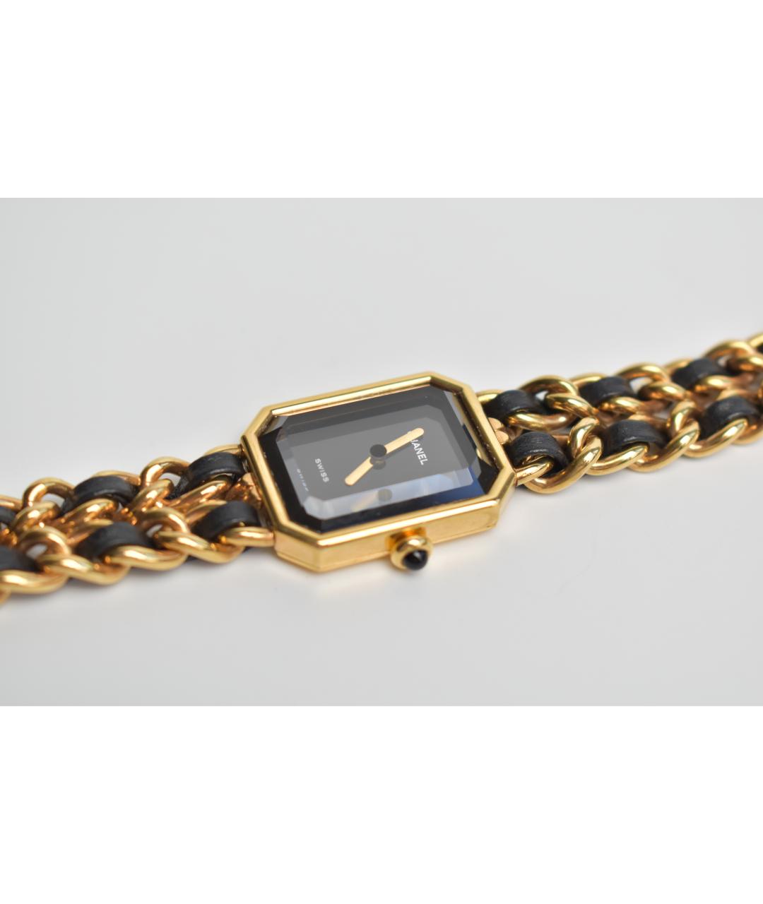 CHANEL Черные часы, фото 3