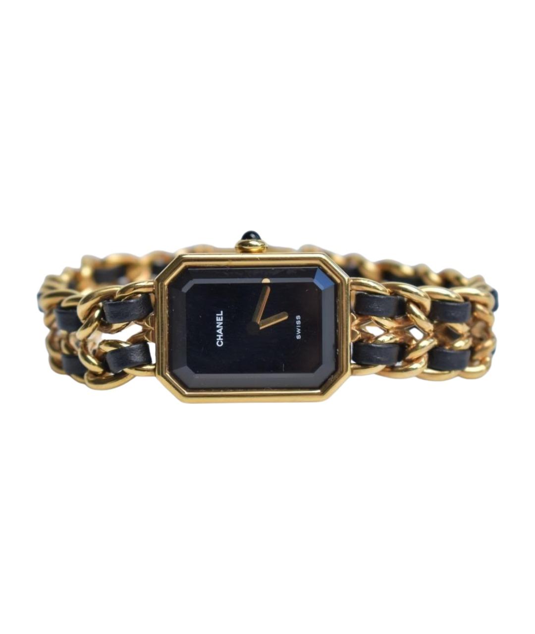 CHANEL Черные часы, фото 1