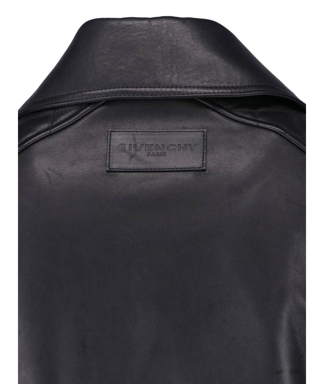 GIVENCHY Черная кожаная куртка, фото 3