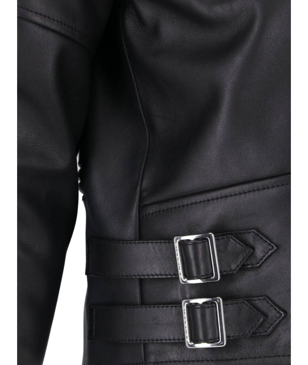 GIVENCHY Черная кожаная куртка, фото 4
