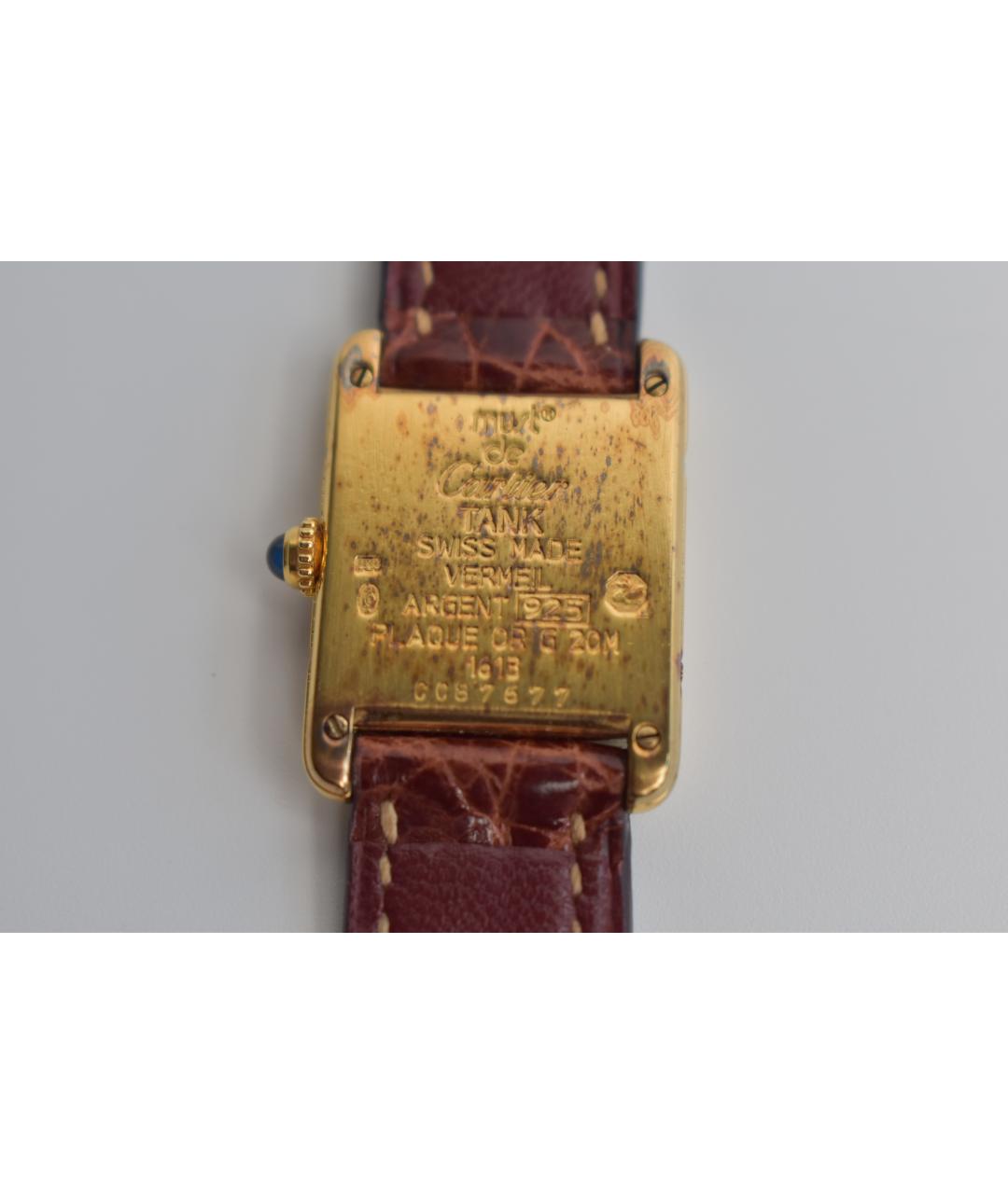 CARTIER Золотые часы, фото 4