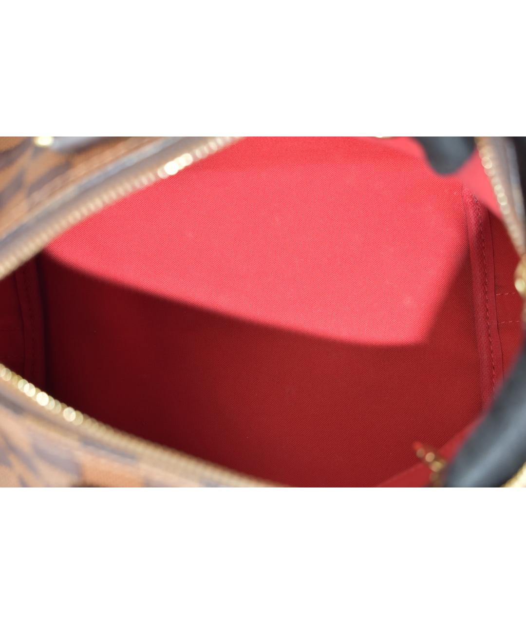 LOUIS VUITTON Коричневая сумка с короткими ручками, фото 4