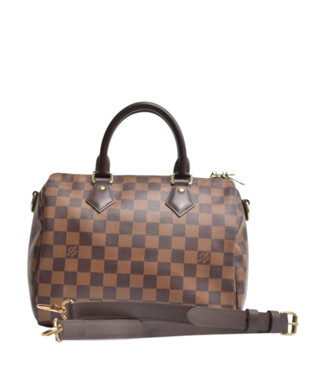 LOUIS VUITTON Коричневая сумка с короткими ручками, фото 1