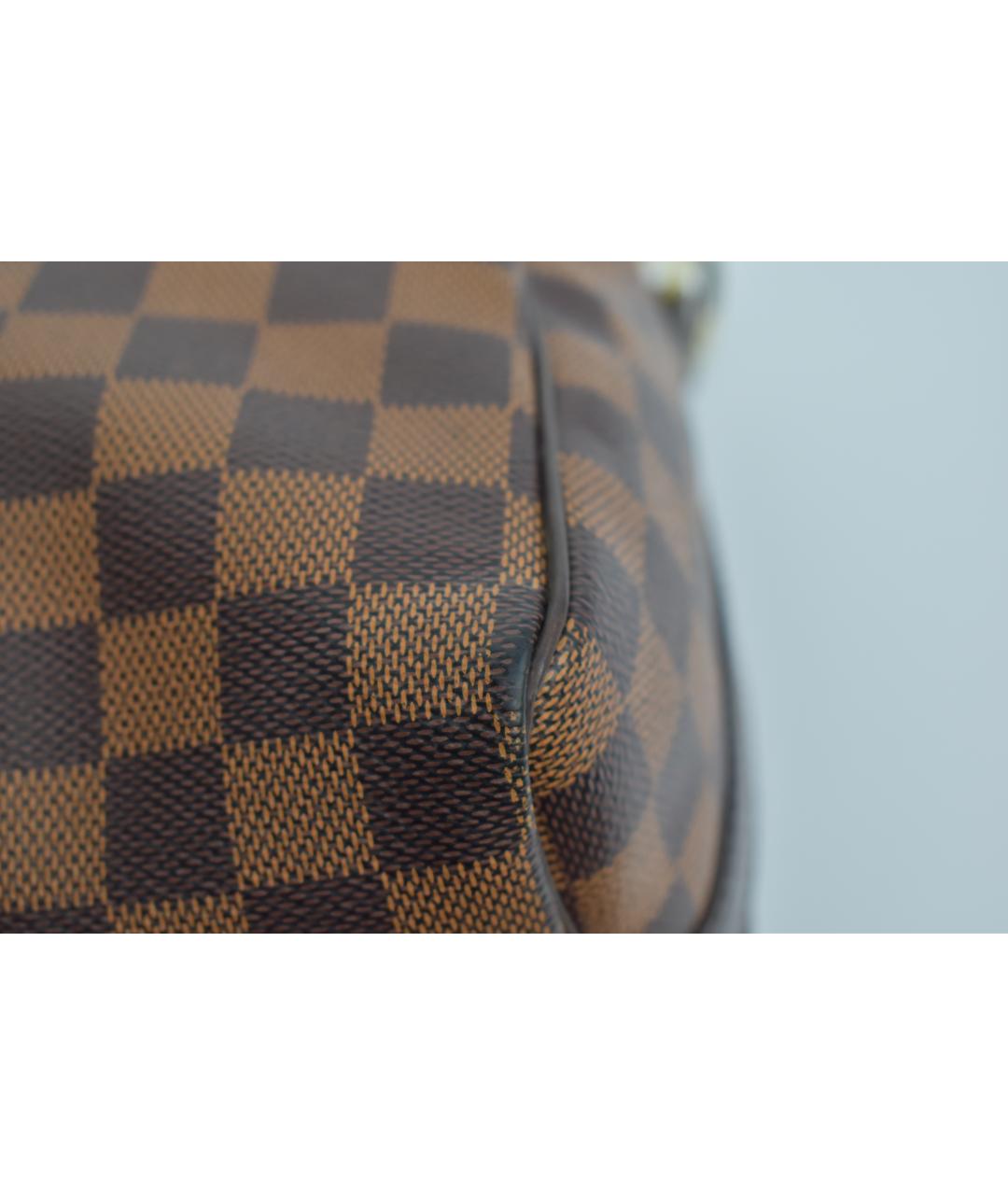 LOUIS VUITTON Коричневая сумка с короткими ручками, фото 6