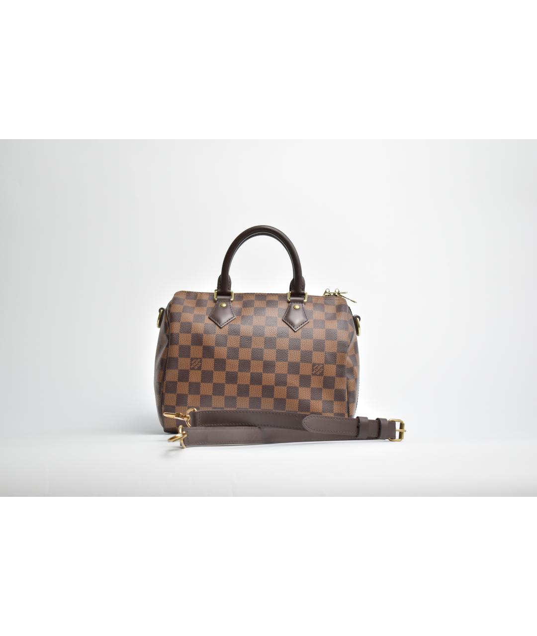 LOUIS VUITTON Коричневая сумка с короткими ручками, фото 7