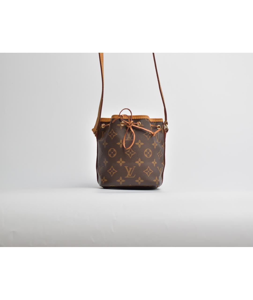 LOUIS VUITTON Коричневая сумка через плечо, фото 2